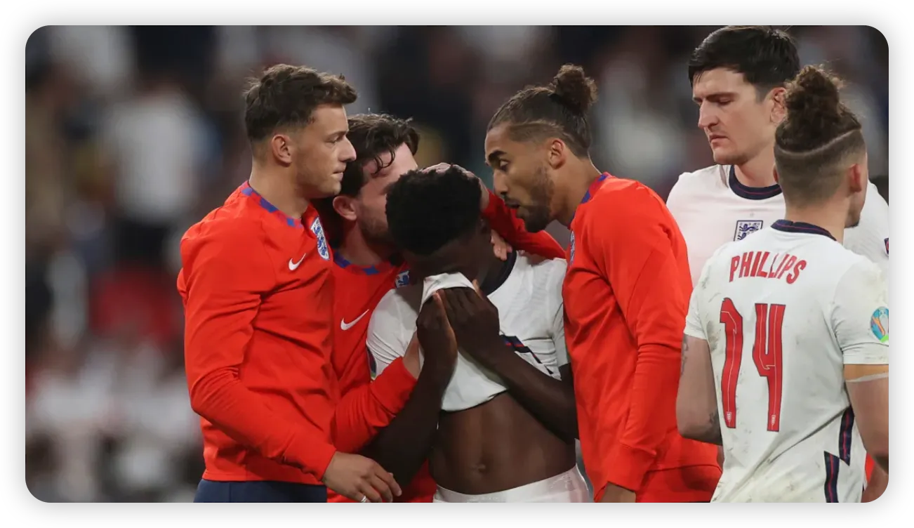 The Aftermath of England's Penalty Shootout Defeat